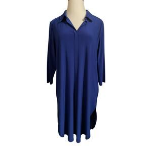 Women‎ with Control Long Sleeve Shirttail Hem Sheath